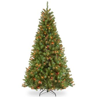 National Tree Company 7.5-ft. Pre-Lit Multicolor North Valley Spruce Artificial Christmas Tree