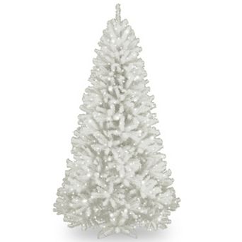 National Tree Company 7-ft. Pre-Lit Glitter North Valley White Spruce Artificial Christmas Tree