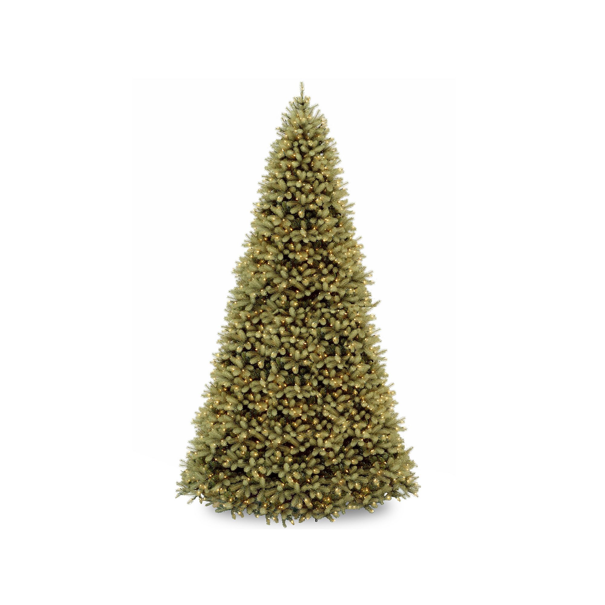 National Tree Company 12-ft. Pre-Lit Feel Real Downswept Douglas Fir Ar