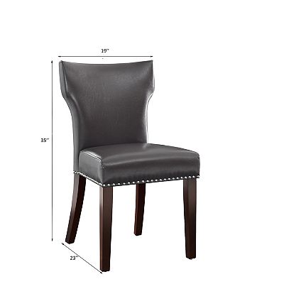 Madison Park Emilia Dining shops Chair, Hot Stone