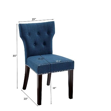 Madison Park Emilia Tufted Back Dining Chair