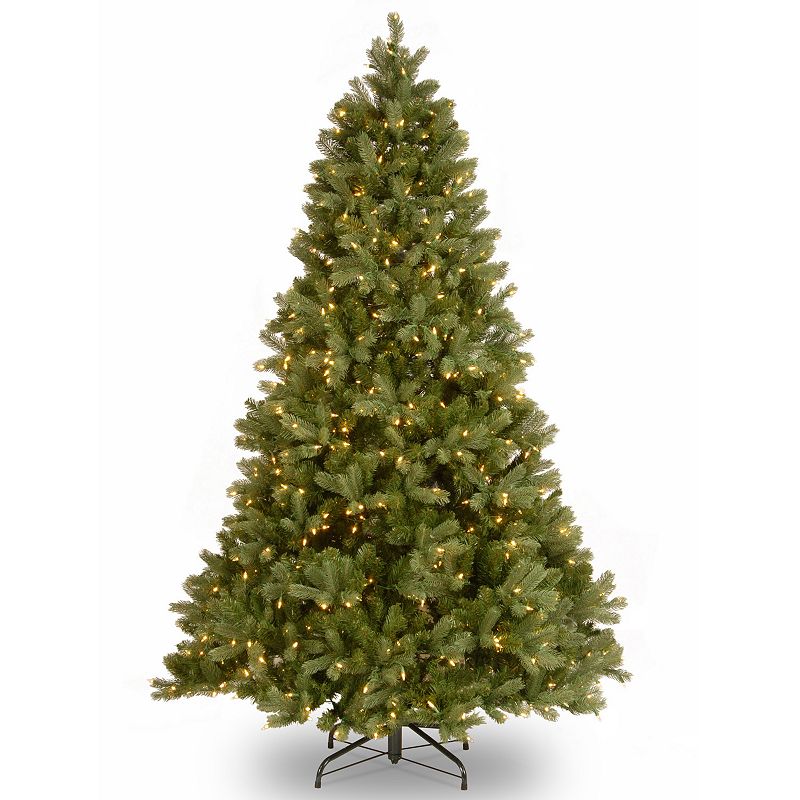 7-ft. Pre-Lit Feel Real Downswept Douglas Fir Artificial Christmas Tree