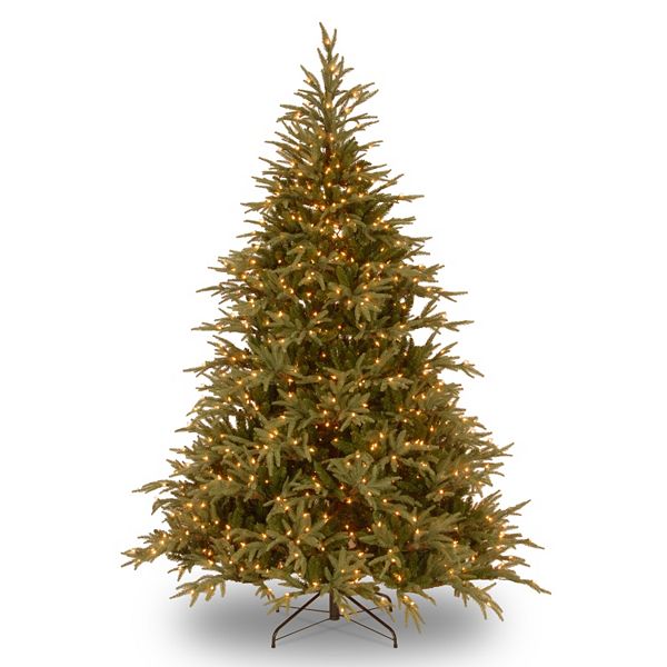 7.5-ft. Pre-Lit Dual LED ''Feel Real'' Frasier Grande Artificial Christmas Tree