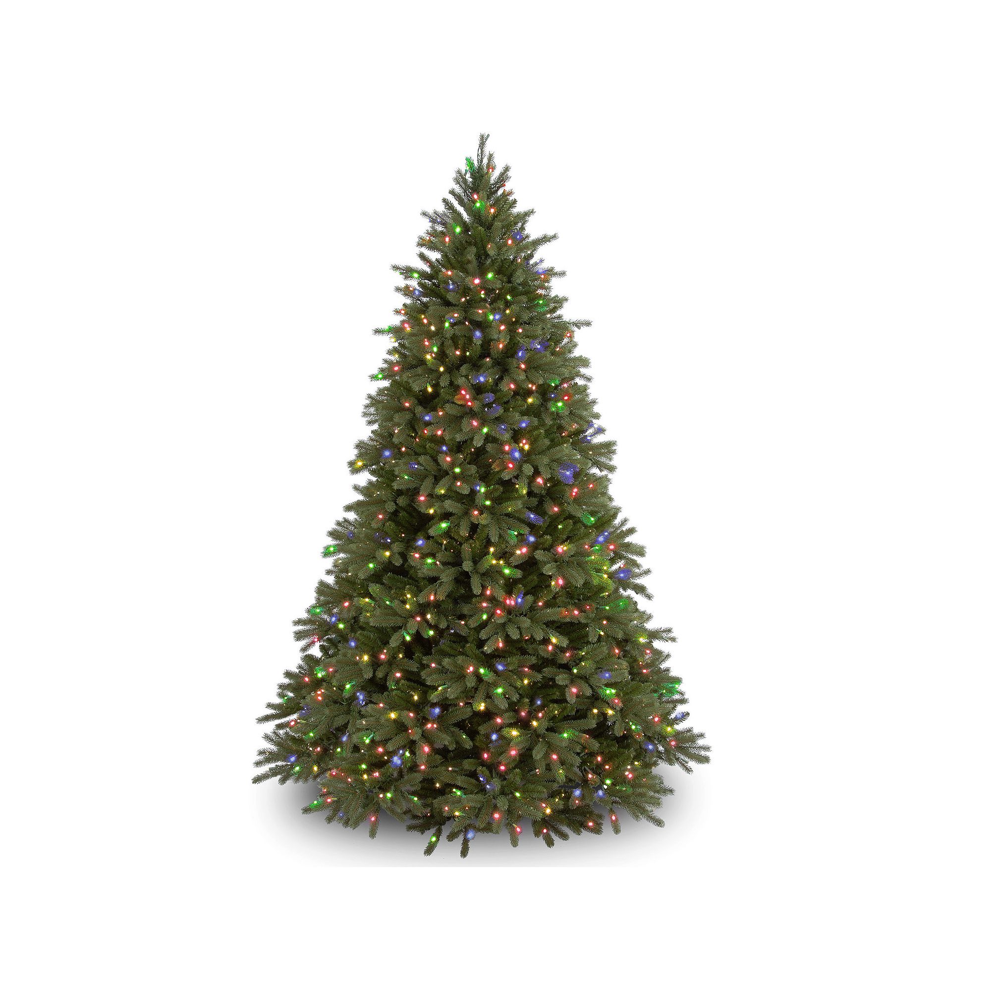 National Tree Company 7.5-ft. Pre-Lit Multicolor Feel Real Jersey Frasi