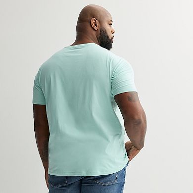 Big & Tall Apt. 9® Premier Flex Short Sleeve V-Neck Tee