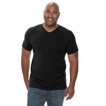 Big & Tall Apt. 9® Premier Flex Short Sleeve V-Neck Tee