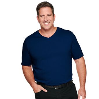Big & Tall Apt. 9® Premier Flex Short Sleeve V-Neck Tee