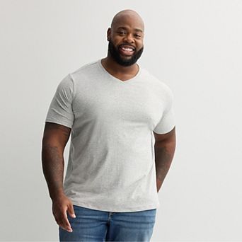 Big & Tall Apt. 9® Premier Flex Short Sleeve V-Neck Tee