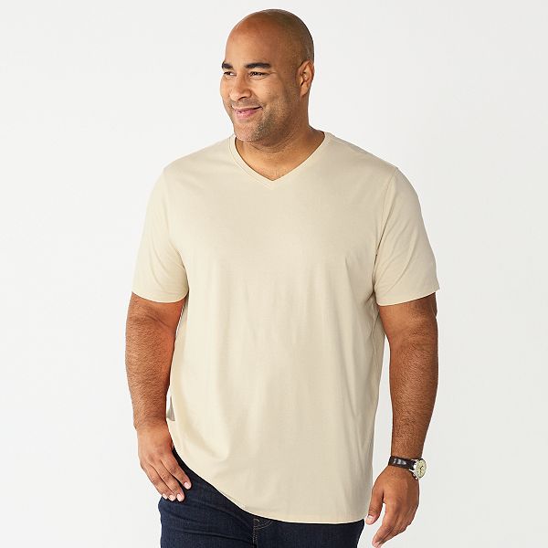Big & Tall Apt. 9® Core Solid V-Neck Tee