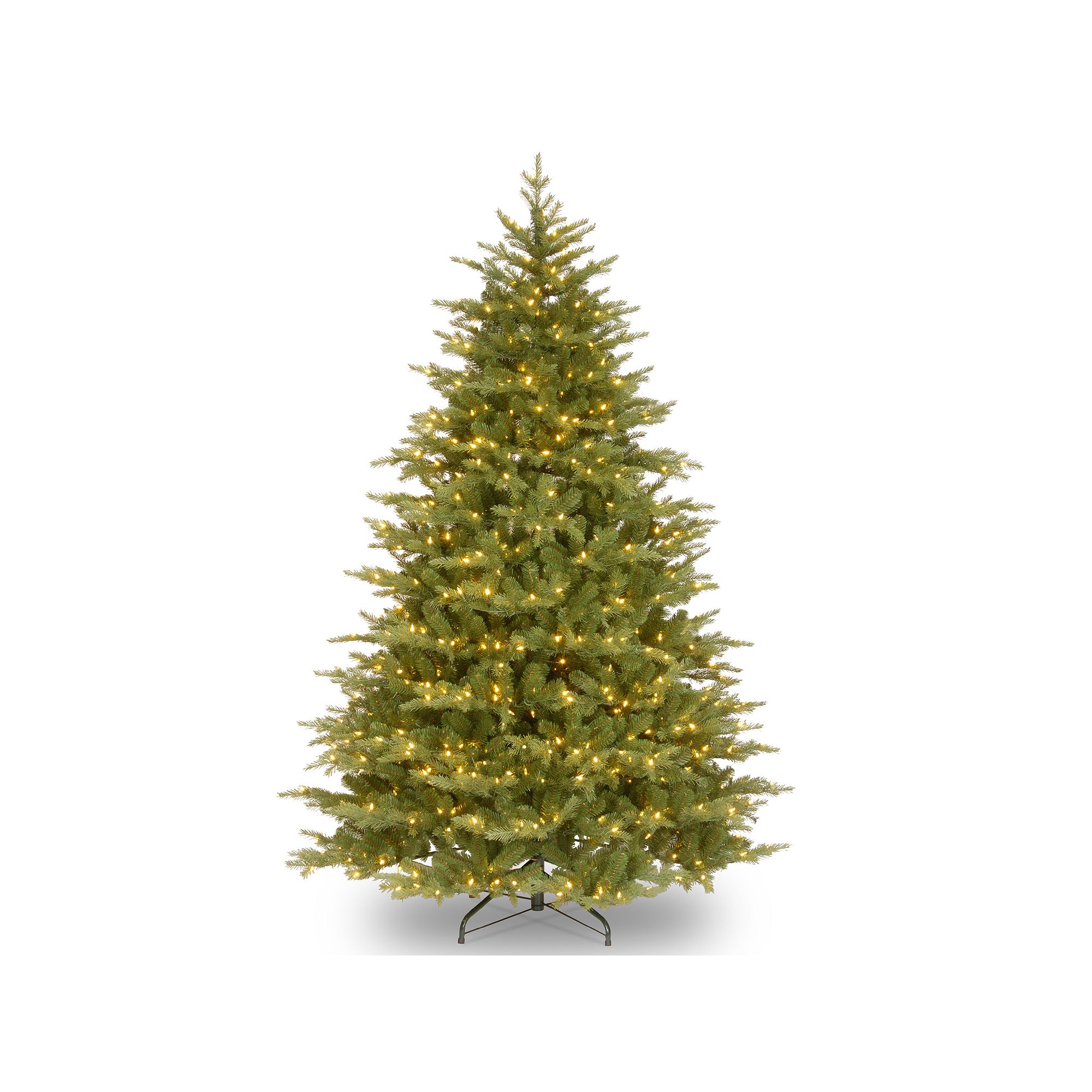 National Tree Company 7.5-ft. Pre-Lit 900-Light Feel-Real Nordic Spruce