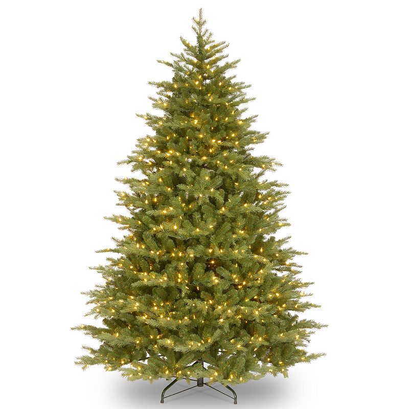 7.5-ft. Pre-Lit Feel-Real Nordic Spruce Artificial Christmas Tree, Gree