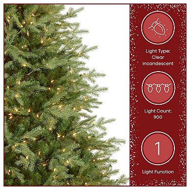 National Tree Company 7.5-ft. Pre-Lit 900-Light ''Feel-Real'' Nordic Spruce Artificial Christmas Tree
