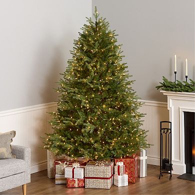 National Tree Company 7.5-ft. Pre-Lit 900-Light ''Feel-Real'' Nordic Spruce Artificial Christmas Tree