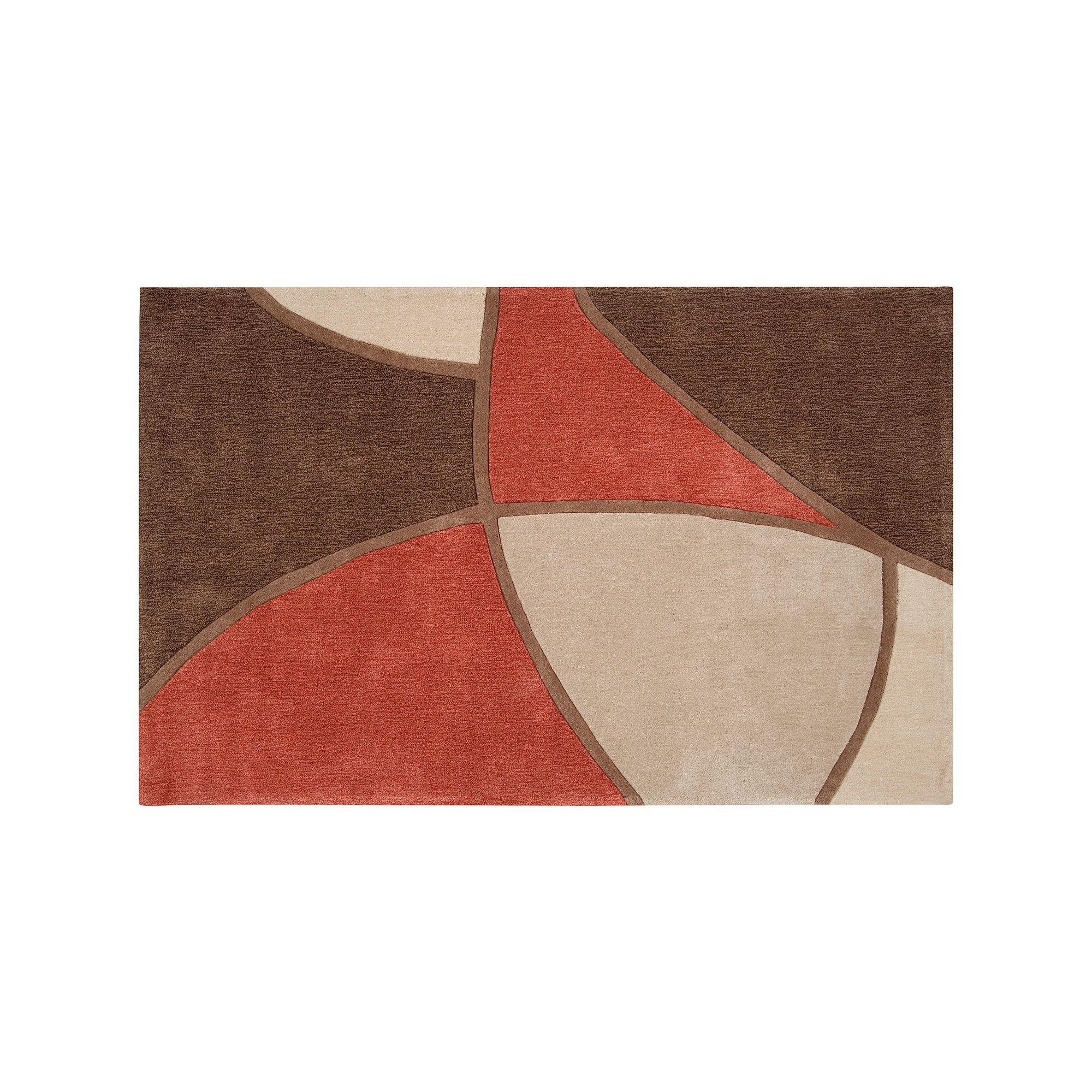 Decor 140 Cosmopolitan Abstract Rug, Brown