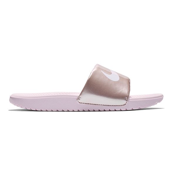 droom Pessimist Opsommen Nike Kawa Girls' Slide Sandals