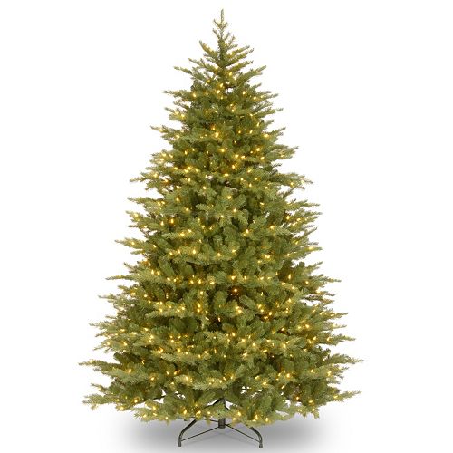 9-ft. Pre-Lit ”Feel-Real” Nordic Spruce Artificial Christmas Tree
