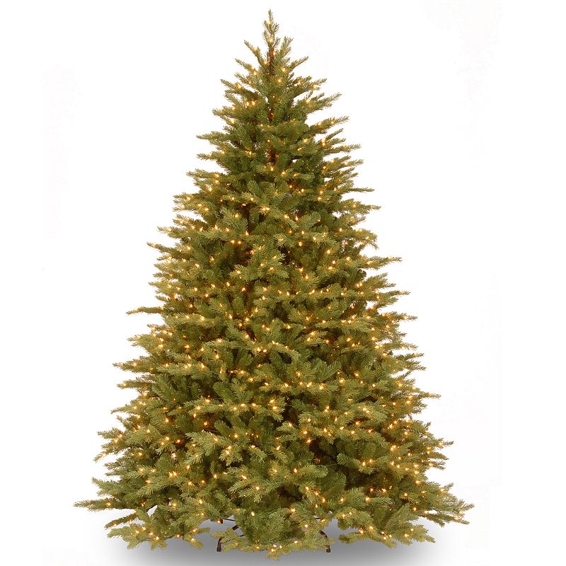 7.5-ft. Pre-Lit Feel-Real Nordic Spruce Artificial Christmas Tree, Gree