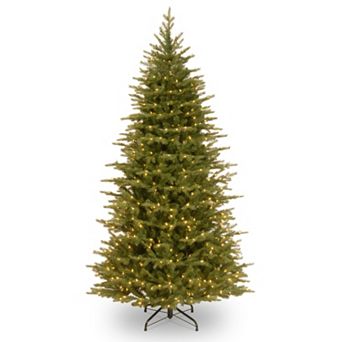 7.5-ft. Pre-Lit Multicolor LED ''Feel-Real'' Nordic Spruce Christmas Tree