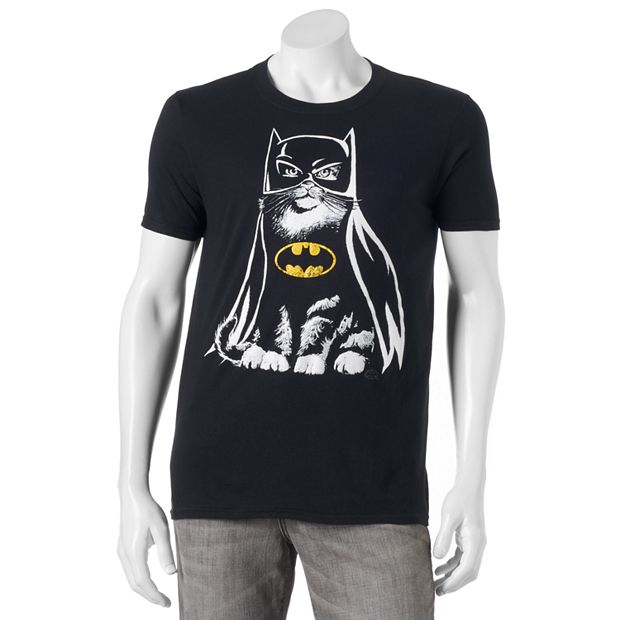 Men's DC Comics Batman Cat Tee