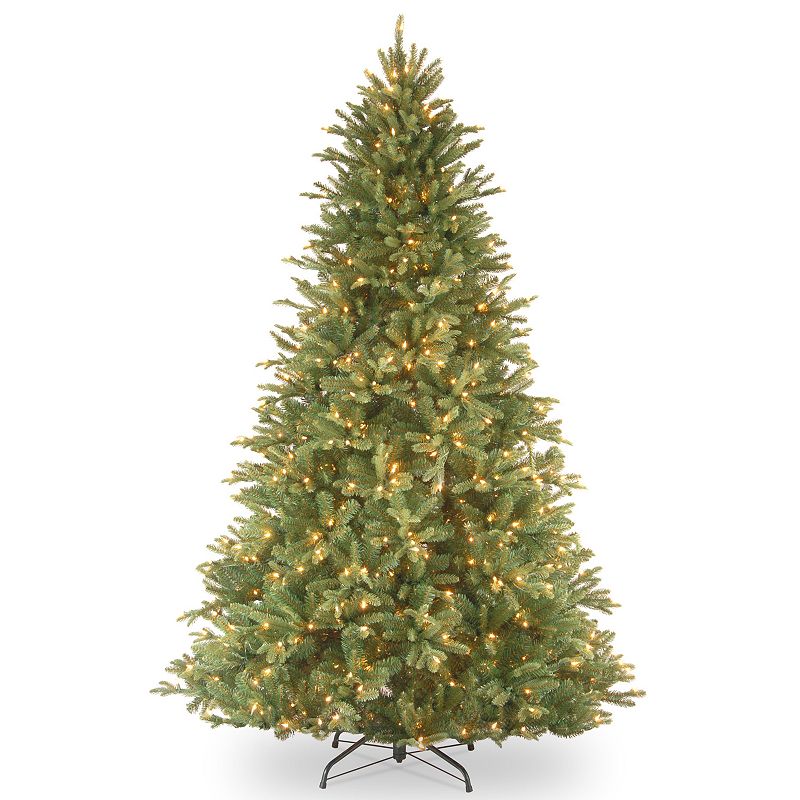 7.5-ft. Pre-Lit Multicolor LED Feel-Real Tiffany Fir Christmas Tree, Gr