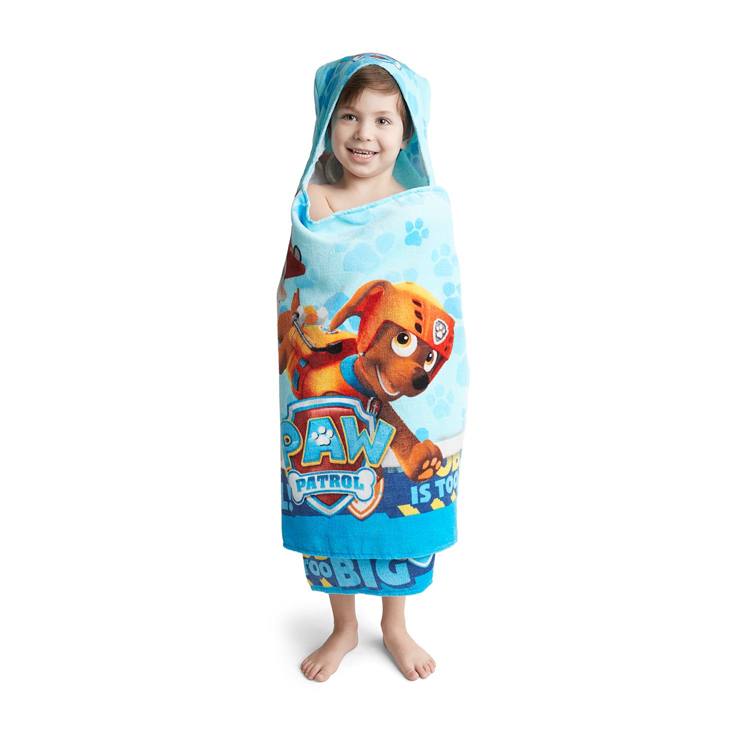 Paw Patrol Rescue Crew Hooded Towel Wrap