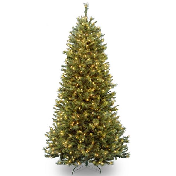 7.5-ft. Pre-Lit Rocky Ridge Pine Artificial Christmas Tree
