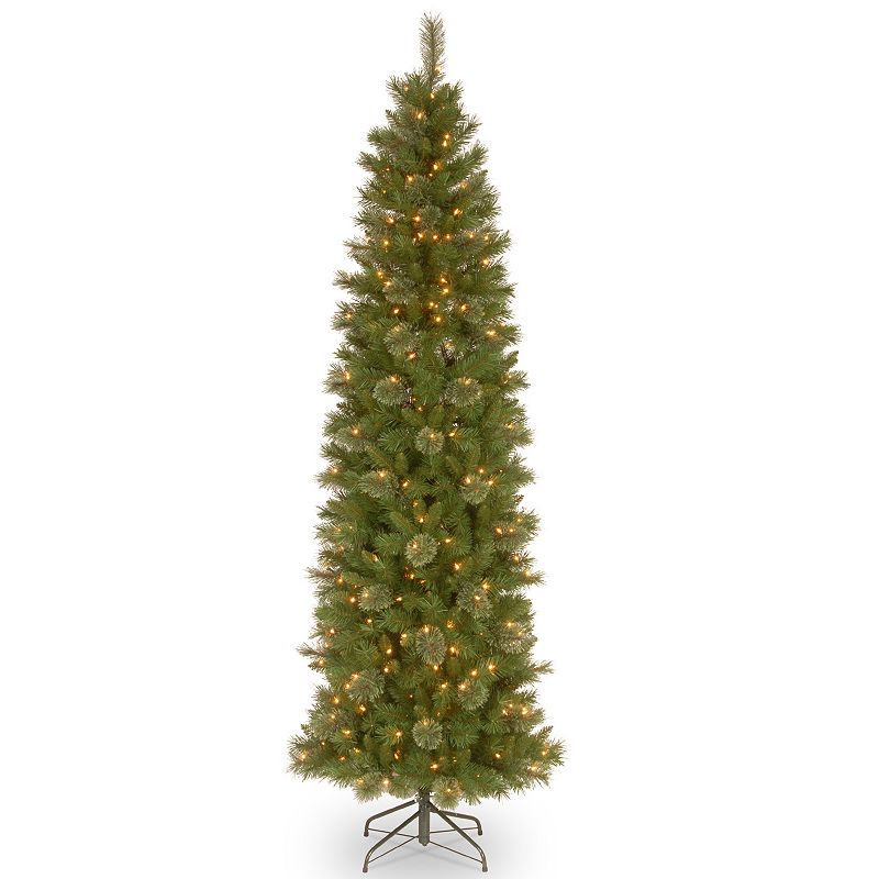 7.5-ft. Pre-Lit Tacoma Pine Artificial Christmas Tree, Green