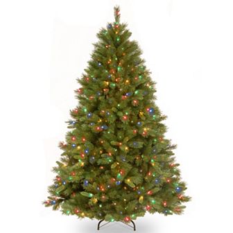 National Tree Company 7.5-ft. Pre-Lit Multicolor Light Winchester Pine Artificial Christmas Tree