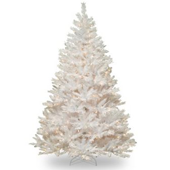 National Tree Company 7-ft. Pre-Lit Winchester Pine Artificial White Christmas Tree