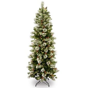 National Tree Company 7.5-ft. Pre-Lit Wintry Pine Artificial Christmas Tree
