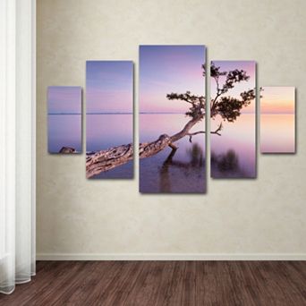 Trademark Fine Art ''Water Tree XV'' 5 pc Wall Art Set