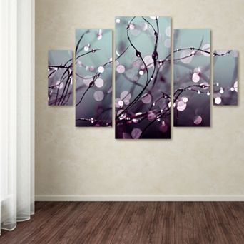 Trademark Fine Art ''Over The Rainbow'' 5 pc Wall Art Set