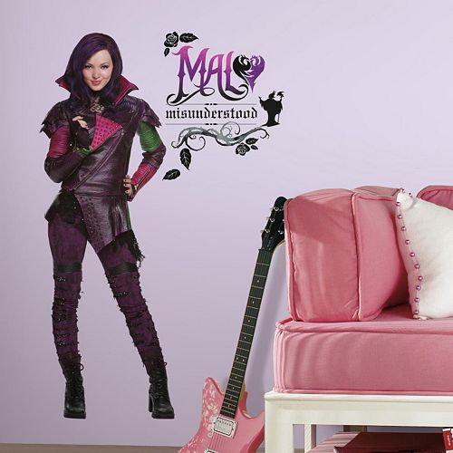 Disney’s Descendants Mal Peel & Stick Giant Wall Decals