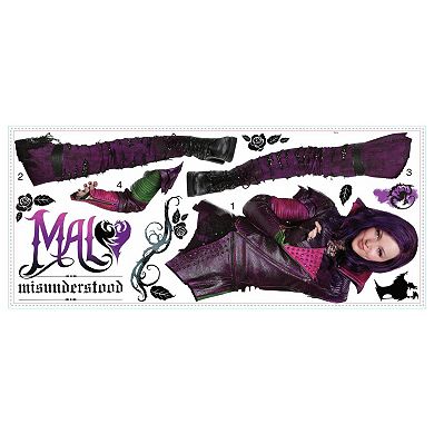 Disney's Descendants Mal Peel & Stick Giant Wall Decals