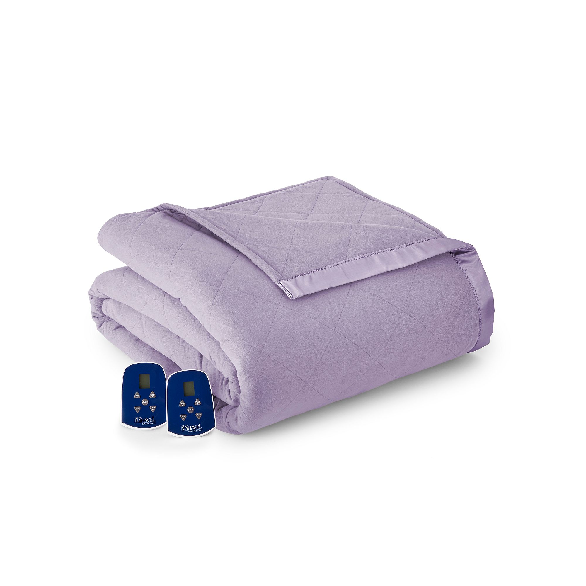 Micro Flannel® Electric Heating Blanket, Purple