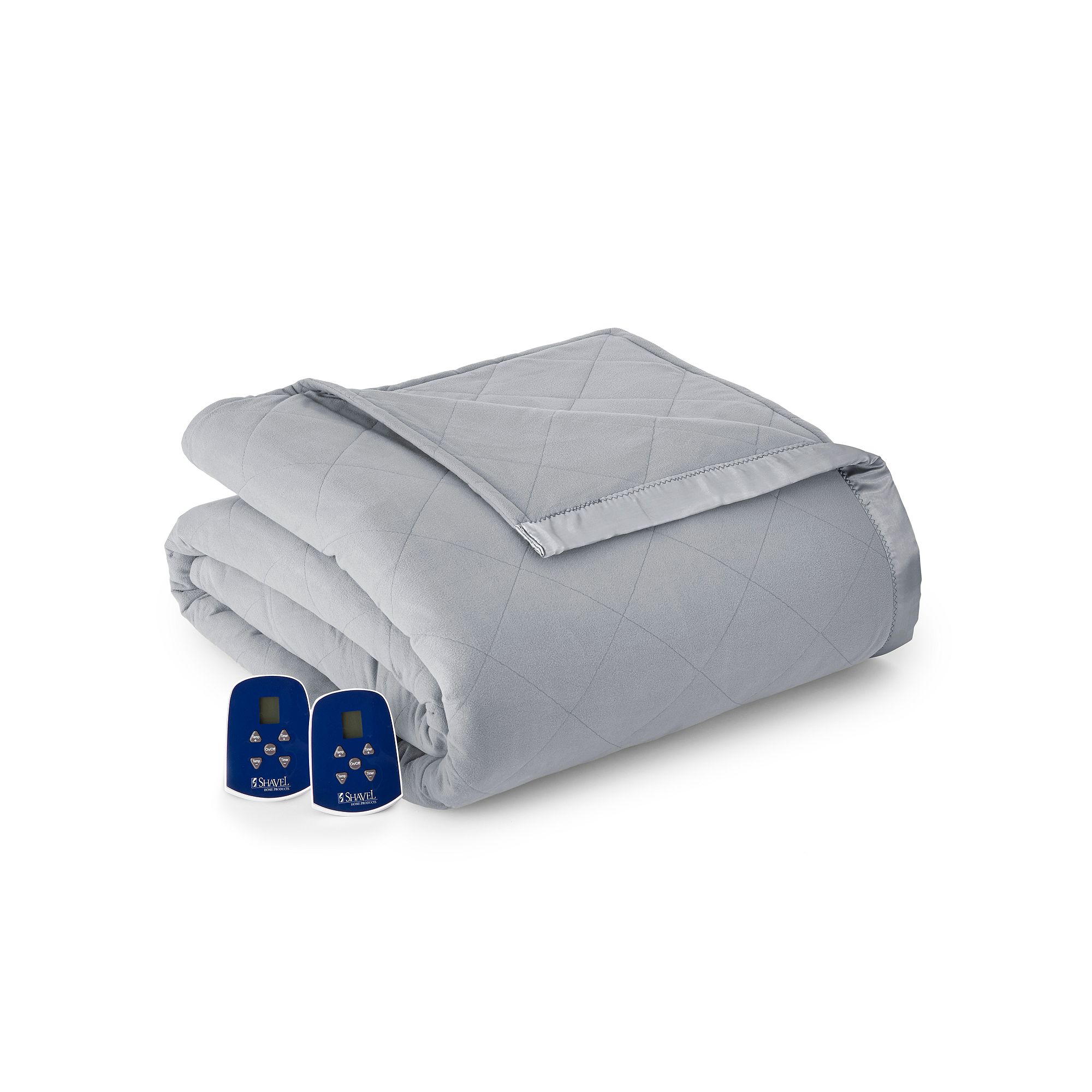 Micro Flannel® Electric Heating Blanket, Graystone