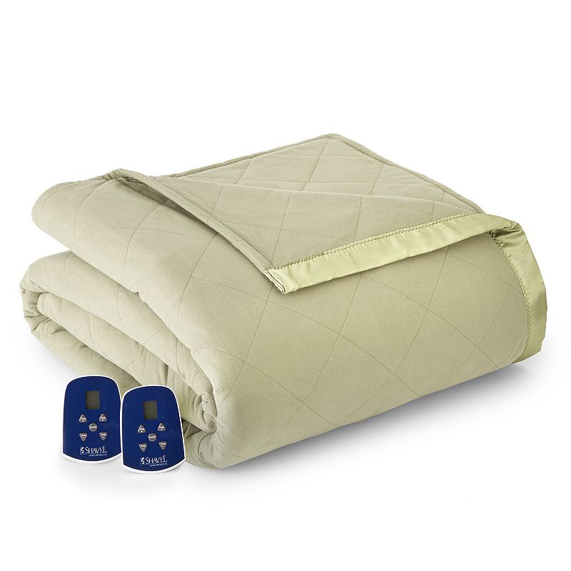 Quilted electric online blanket