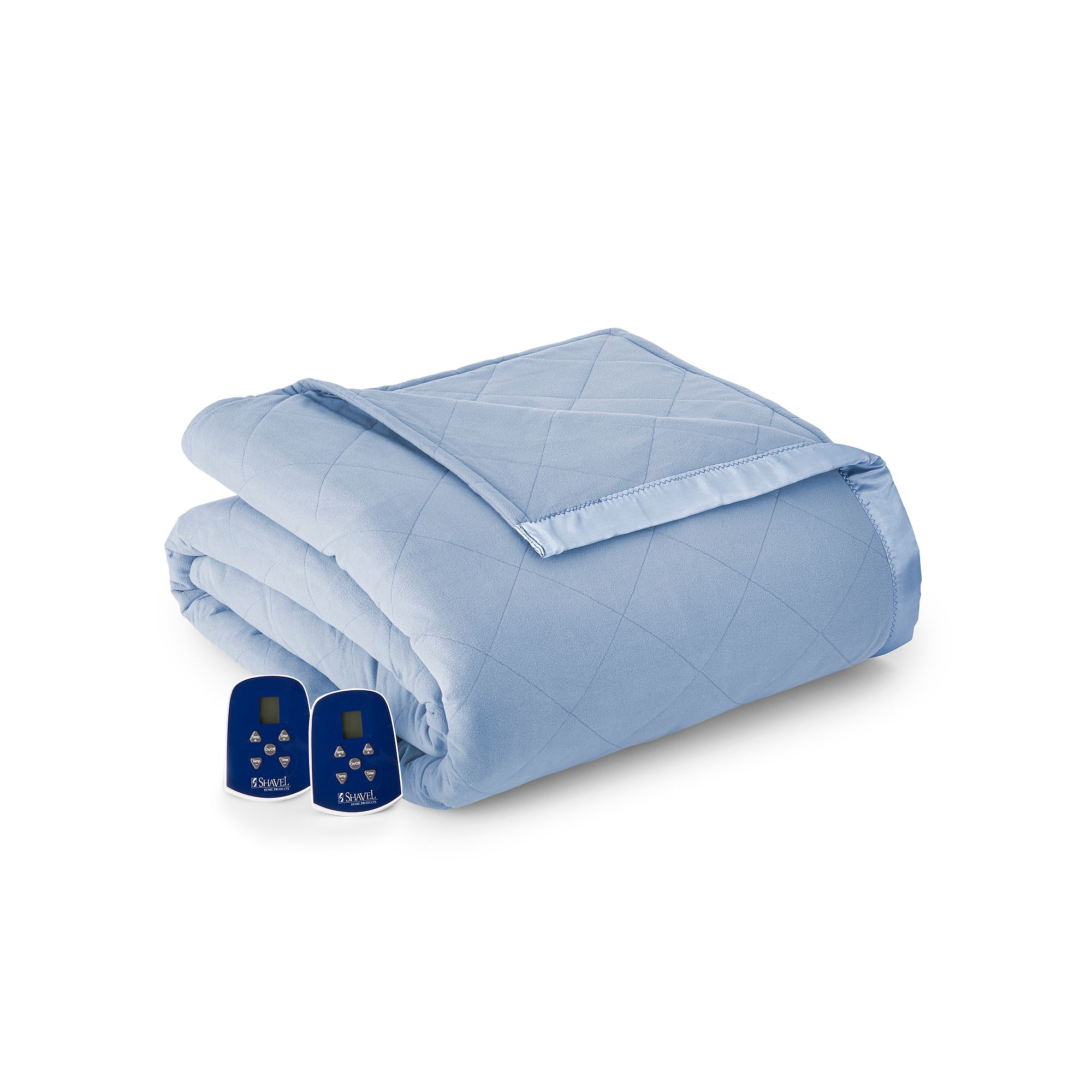 Micro Flannel® Electric Heating Blanket, Wedgewood