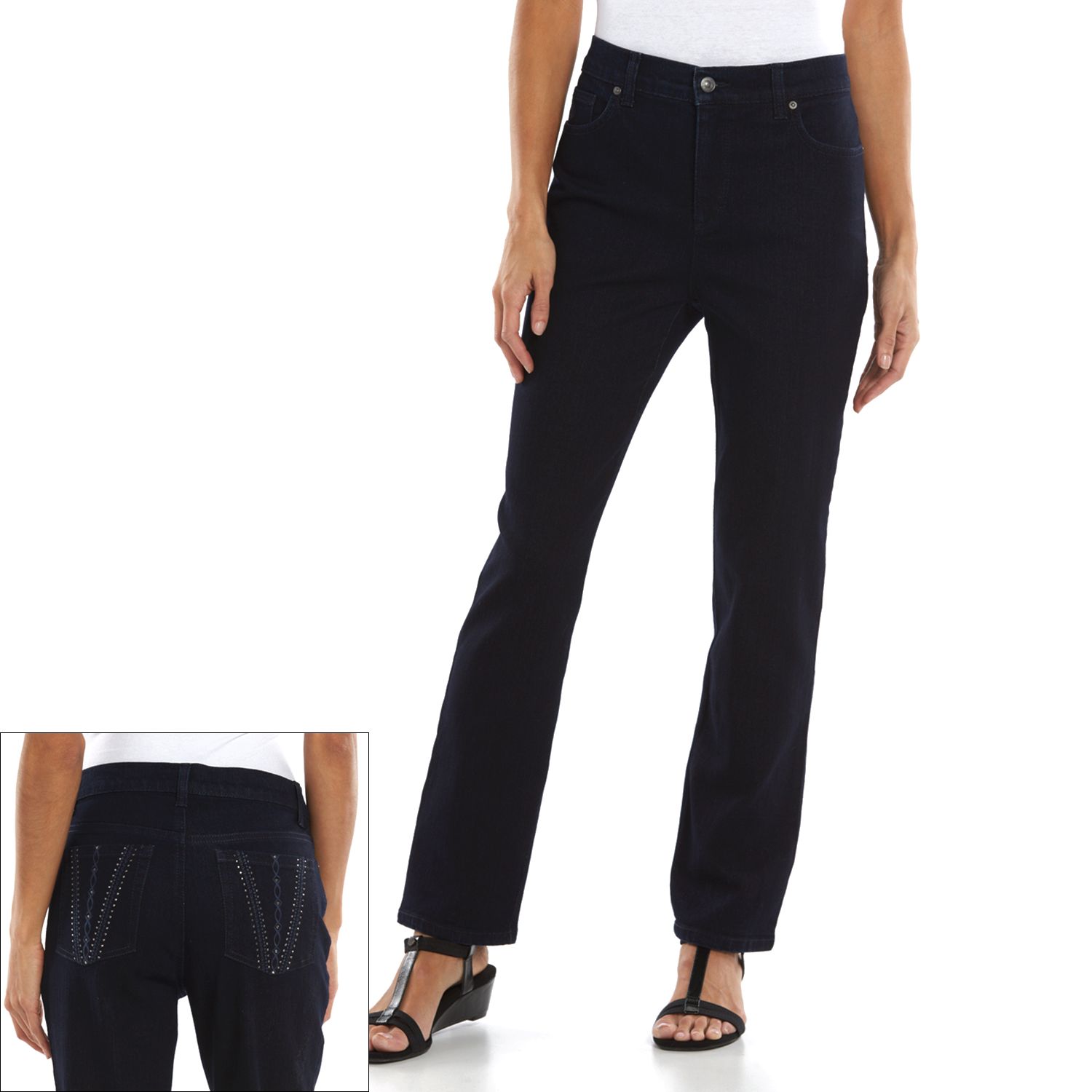 kohl's gloria vanderbilt amanda stretch jeans