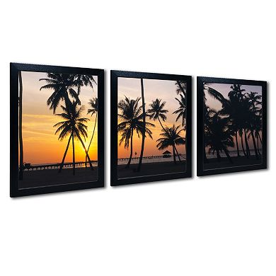 Trademark Fine Art ''Palm Dream'' 3-pc. Wall Art Set