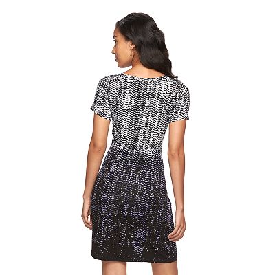 apt 9 t shirt dress APT 9 Space Dye Marled Knit T-shirt Dress