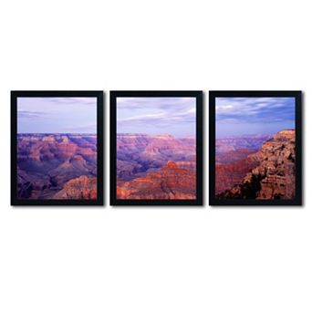 Trademark Fine Art ''The Grand Canyon'' 3 pc Wall Art Set