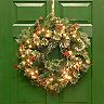 24-in. Pre-Lit Wintry Pinecone, Berry & Snowflacke Pine Artificial Wreath