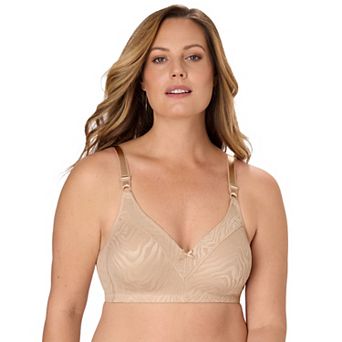 Bali Double Support Lace Full-Figure Wireless Bra DF3372