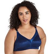Women's Bali 3372 Double Support Lace Wirefree Spa Closure Bra (Crystal  Grey 40D)