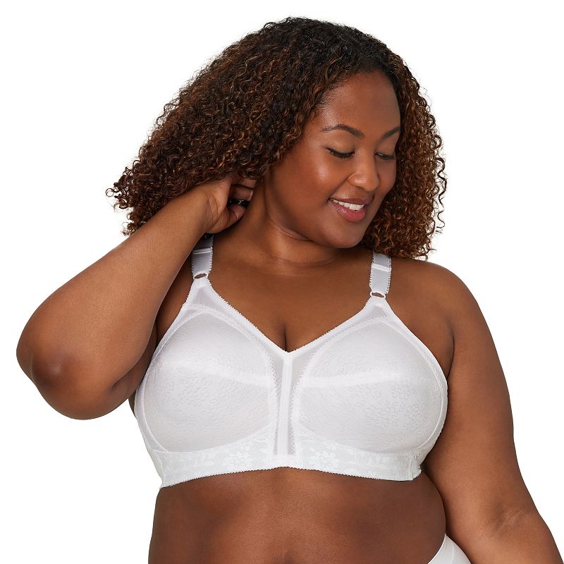 Playtex® 18 Hour® Sensational Support Wireless Bra 0020, Women's, Size: 46 C, White