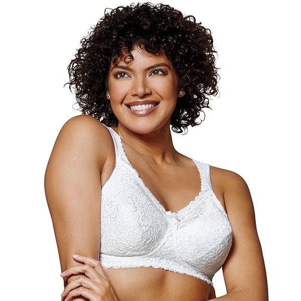 Playtex Womens 18 Hour Breathable Comfort Lace Wire-Free Bra