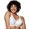 Playtex 18 Hour 4088 Breathable Comfort Lace Wirefree Bra White 36C Women's  