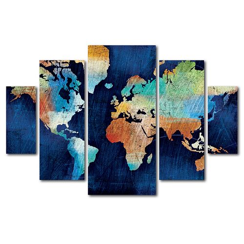 Trademark Fine Art ''Seasons Change'' 5-piece Canvas Wall Art Set