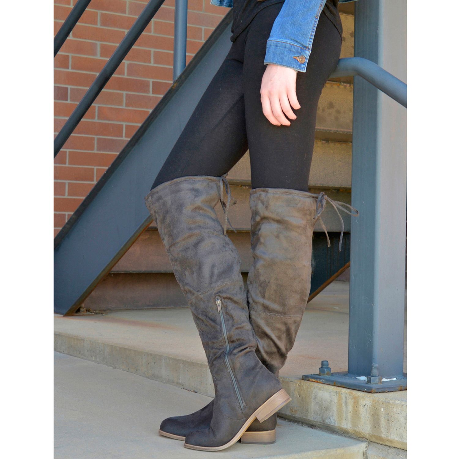 journee collection sana thigh high boot